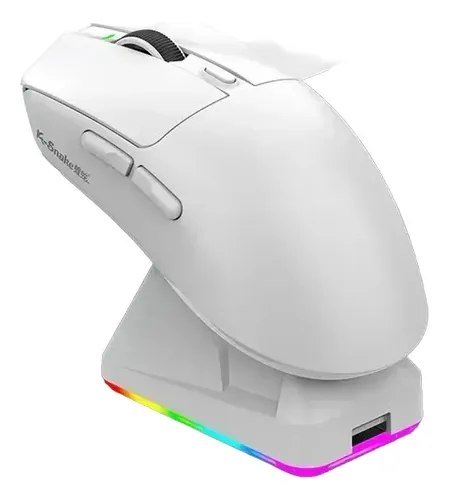 😱 Mouse Sem Fio Com Dock K-Snake X11 Paw 3311