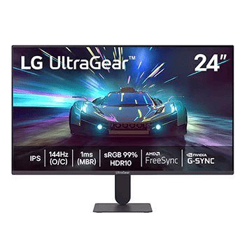 😱 Monitor LG UltraGear 24G411A-B 24" IPS FHD 144Hz 1ms G-Sync