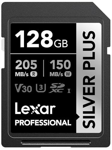 😱 Cartão de Memória Lexar Professional Silver Plus SDXC UHS-I Card 128GB