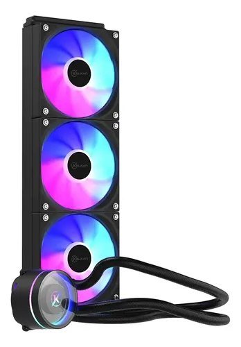 😱 Water Cooler Kalkan Aura Lite 360mm Argb Preto