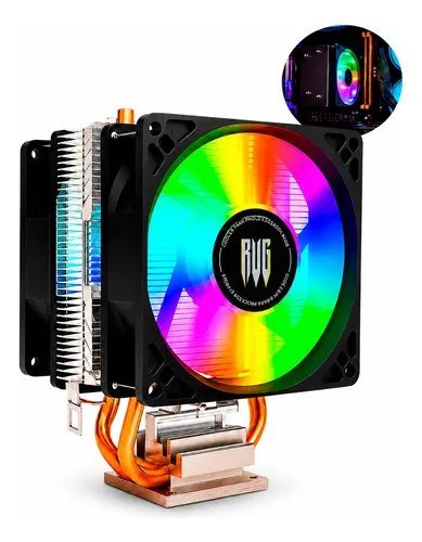 😱 Cooler Duplo Rgb Cpu Intel Ryzen Am5 Am4 1700 1155 1200 Am3 Rgb
