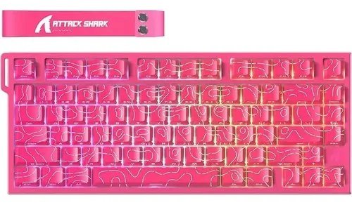 😱 Teclado Magnético Attack Shark R82he 8000hz Gamer