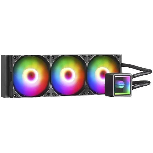 😱 Water Cooler Gamer Ninja Yuki Argb 360Mm Intel Amd Controladora Black Gn Wc Yk360Rb