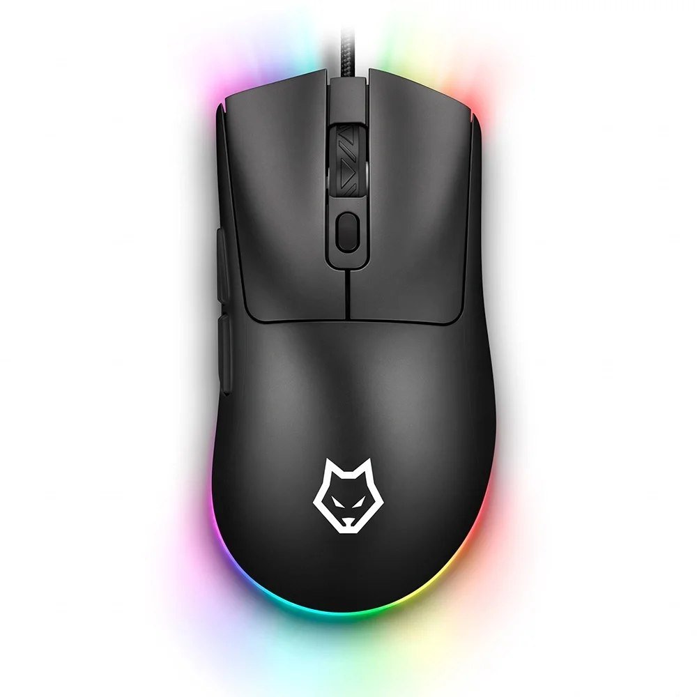 😱 Mouse Gamer Husky Arrow Rgb 16000 Dpi 7 Botoes Preto Hms300Pt