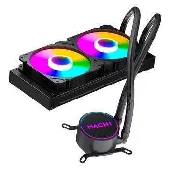 😱 Water Cooler MACH1 Logic, RGB, 240mm, AMD e Intel, Preto - GK240