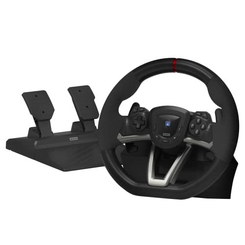 😱 HORI Volante de Corrida PRO Deluxe Compatível com Nintendo Switch - Licenciado pela Nintendo