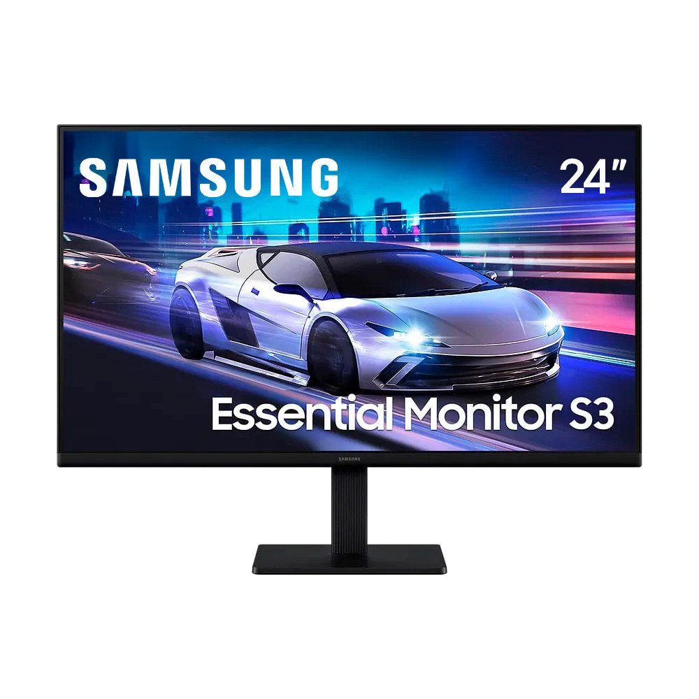 😱 Monitor Gamer Samsung 24" Essential S3 120Hz 5ms Full HD IPS Bivolt