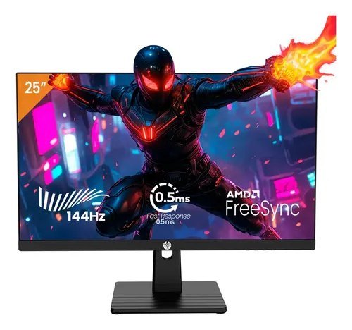 😱 Monitor Gamer Haiz 25'' Ips Fhd 144hz 0.5ms Hdmi Dp Vesa Preto