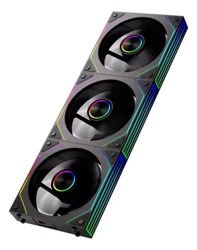 😱 Kit 3 Cooler Fan Magnéticas Regular Argb Prism 120mm 5v Preto