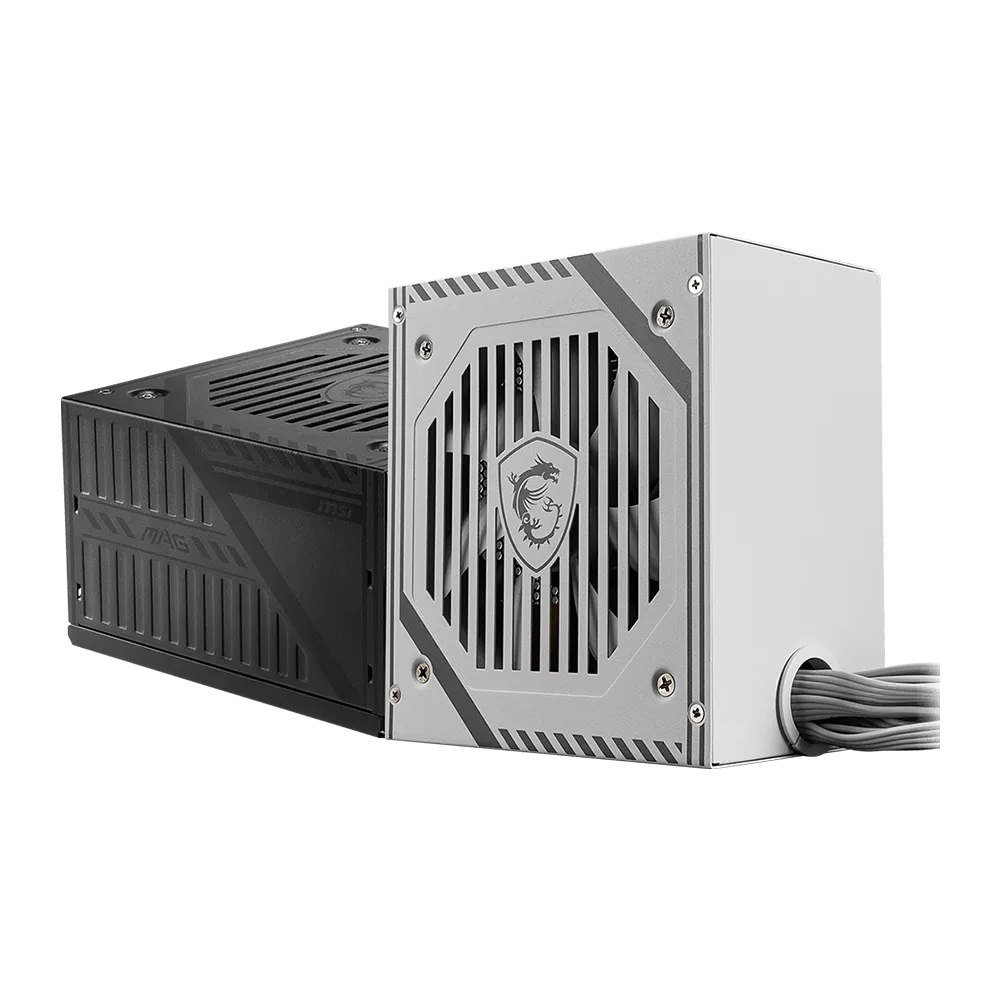 😱 Fonte de Alimentação MSI MAG A650BNL White 650W 80 Plus Bronze PFC Ativo Branco
