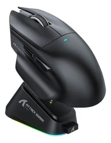 😱 Mouse Gamer Sem Fio Attack Shark V6 25000dpi