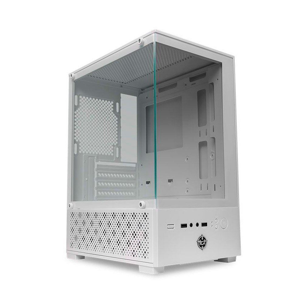 😱 Gabinete Gamer TGT Legion, Mini-Tower, Lateral de Vidro - Branco