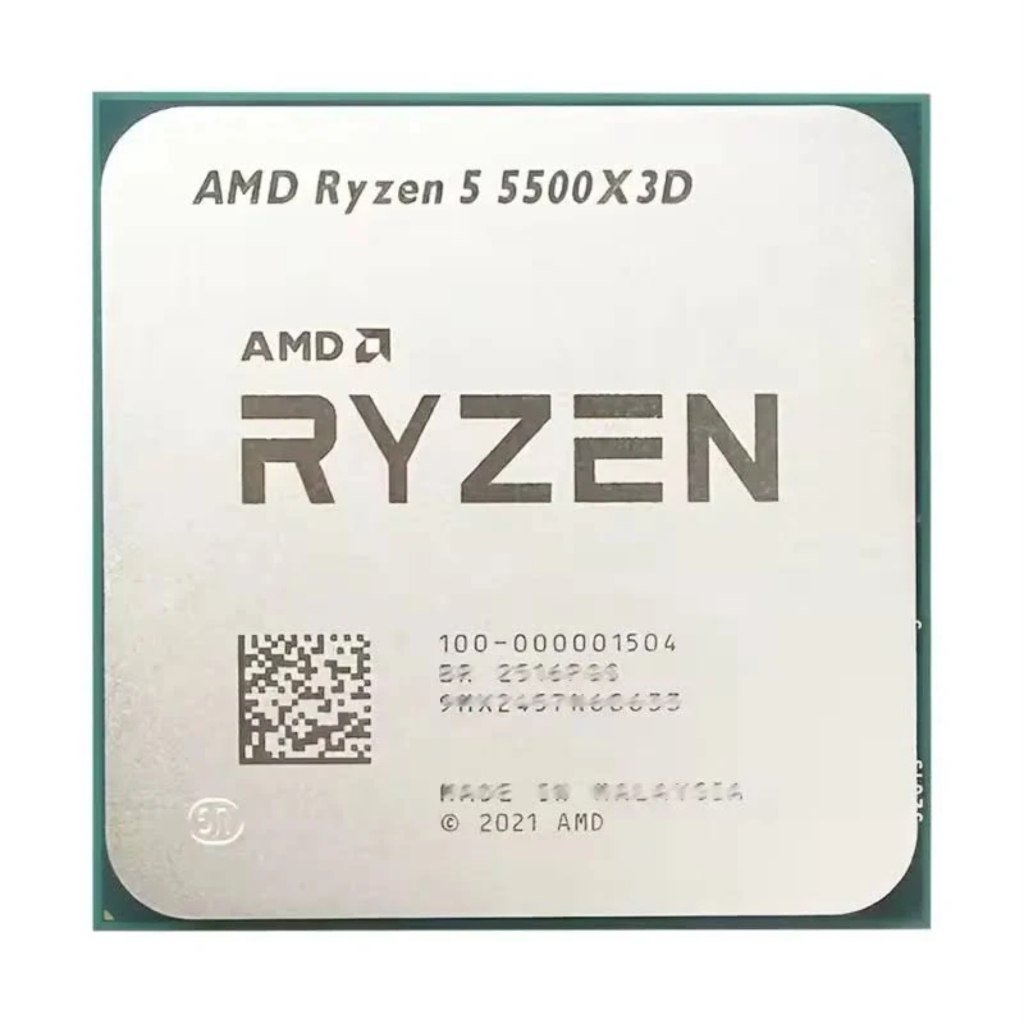 😱 AMD Ryzen 5 5500X3D, 4.0GHz Max Turbo, Cache 96 MB, AM4, (Novo S/Box)