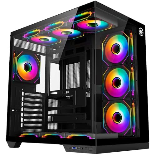 😱 PARCELADO! Gabinete Kalkan Skye Preto Aquário ATX USB 3.0 Sem Fans KLK00041