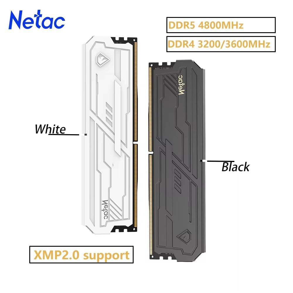 😱 Memória Netac 1x16GB Ddr4 3200