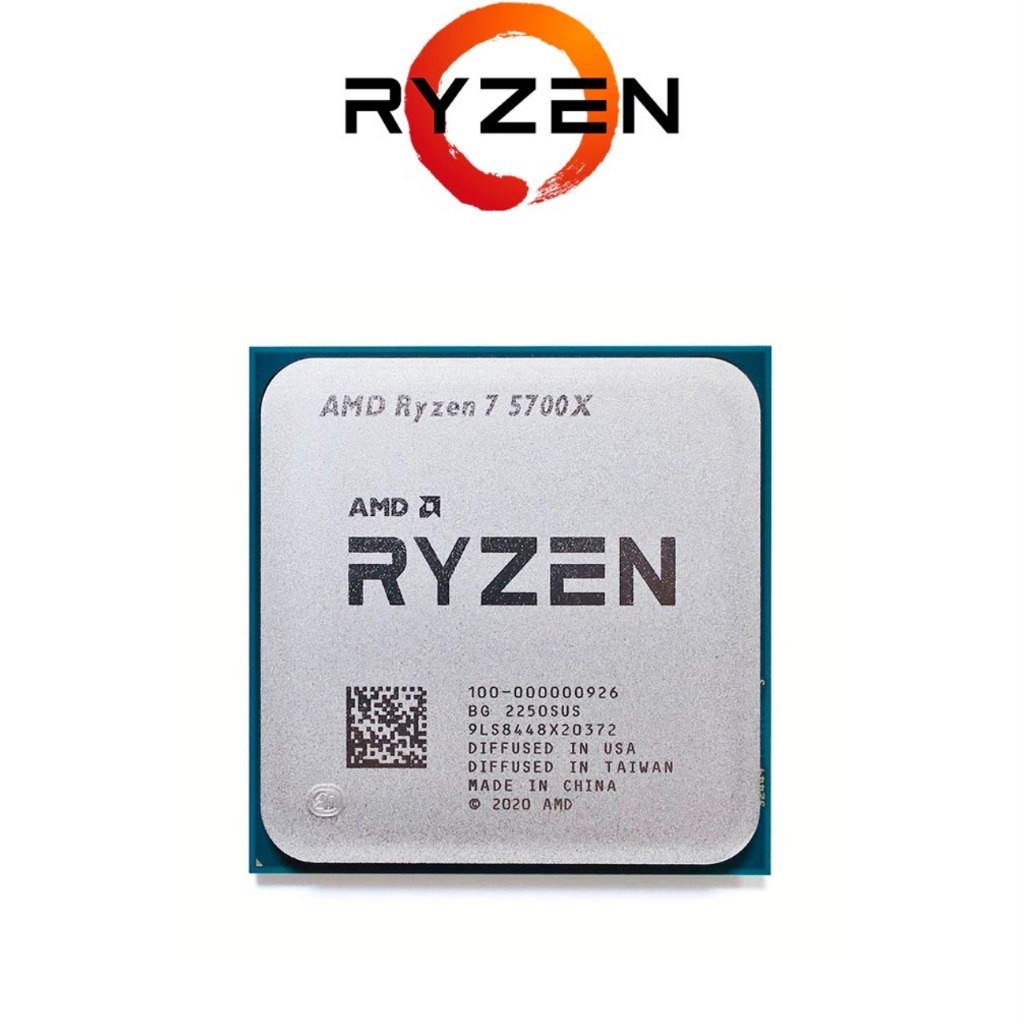 😱 5700x Processador Ryzen 7 5700x 3.4ghz (4.6ghz Max) - Novo S/Box