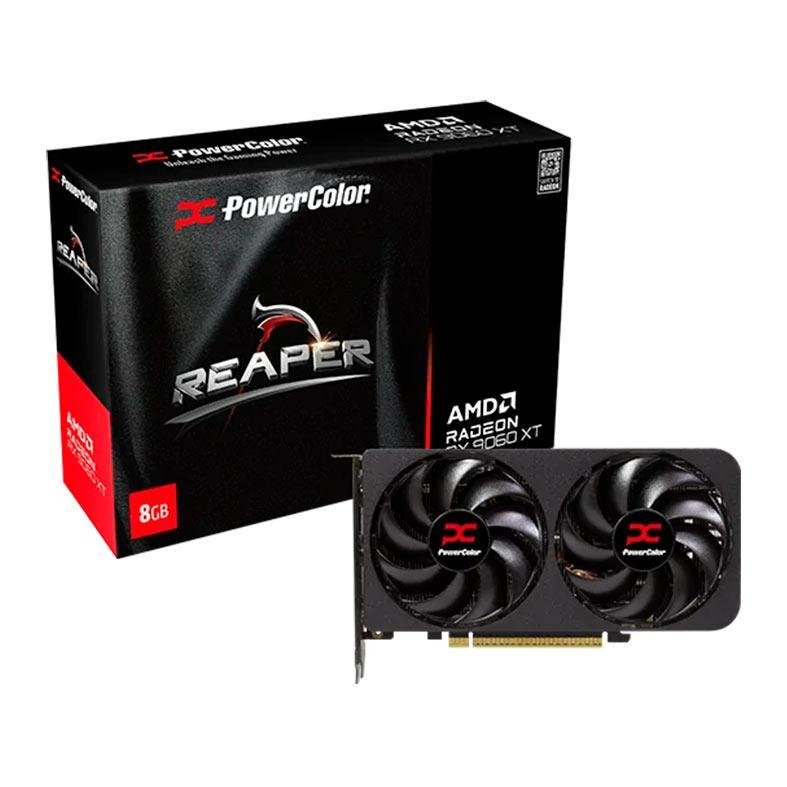 😱 Placa de Video PowerColor Radeon RX 9060 XT Reaper, 8GB, GDDR6