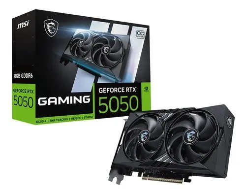 😱 Placa De Vídeo Msi Nvidia Geforce Rtx 5050 Gaming Oc 8g