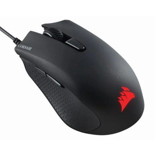 😱 Mouse Gamer Corsair Harpoon Pro Rgb 12000 Dpi 6 Botoes Programaveis Black Ch 9301111 Na