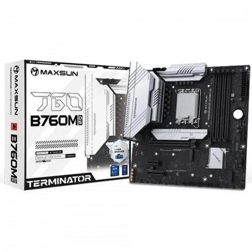 😱 Placa Mae Maxsun Terminator B760M D5 Wifi Chipset B760 Intel Lga 1700 Matx Ddr5