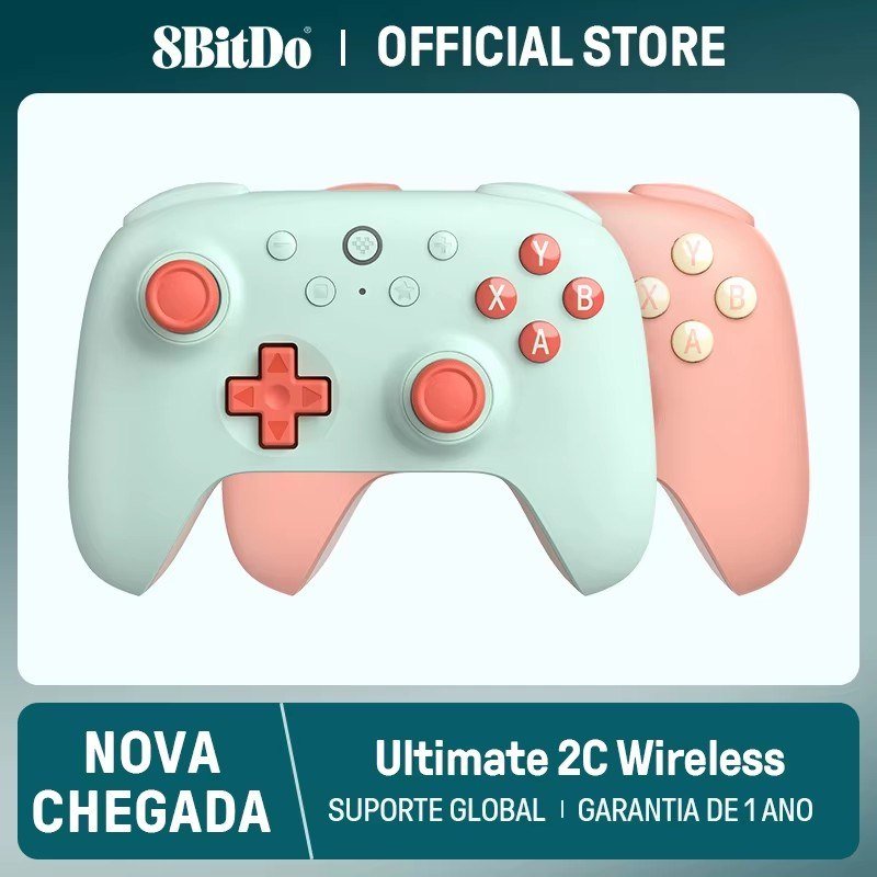 😱 Controle 8BitDo Ultimate 2C