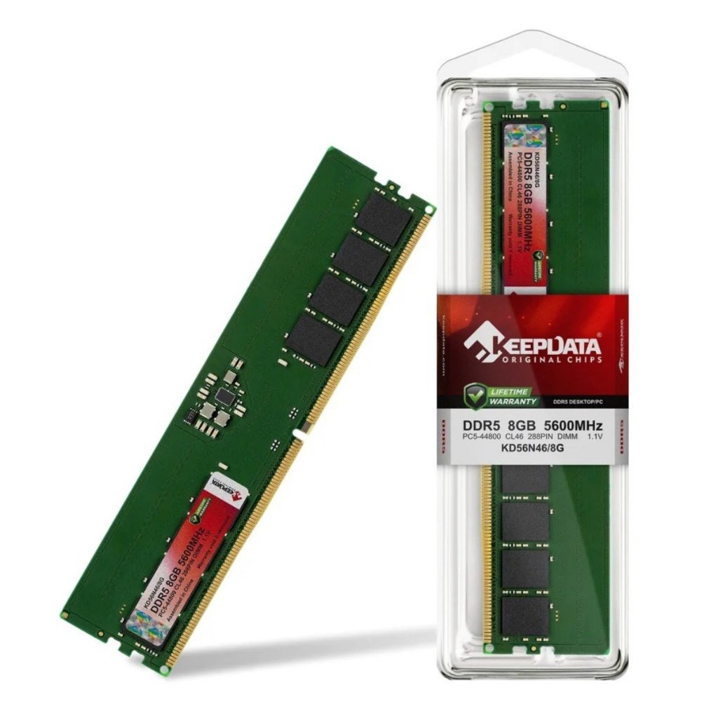 😱 Memória RAM DDR5 8GB 5600Mhz KeepData KD56N46/8GB