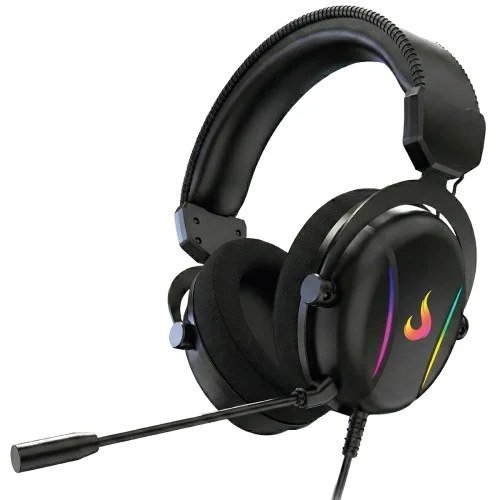😱 Headset Gamer Rise Mode Nova 02 Drivers De 40Mm Surround 71 Microfone Removivel Preto Rm Hs Nv 02 Fb
