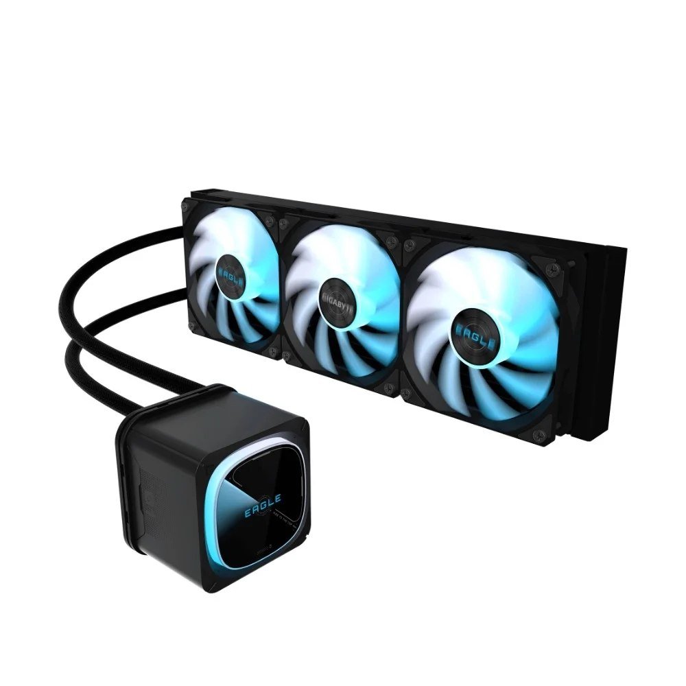 😱 Water Cooler Gigabyte Eagle 360 Argb 360Mm Amd E Intel Preto Gp Gigabyte Eagle