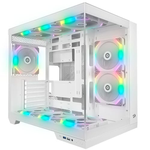 😱 GABINETE REDRAGON WIDELOAD PRO BRANCO CA-604W-PRO
