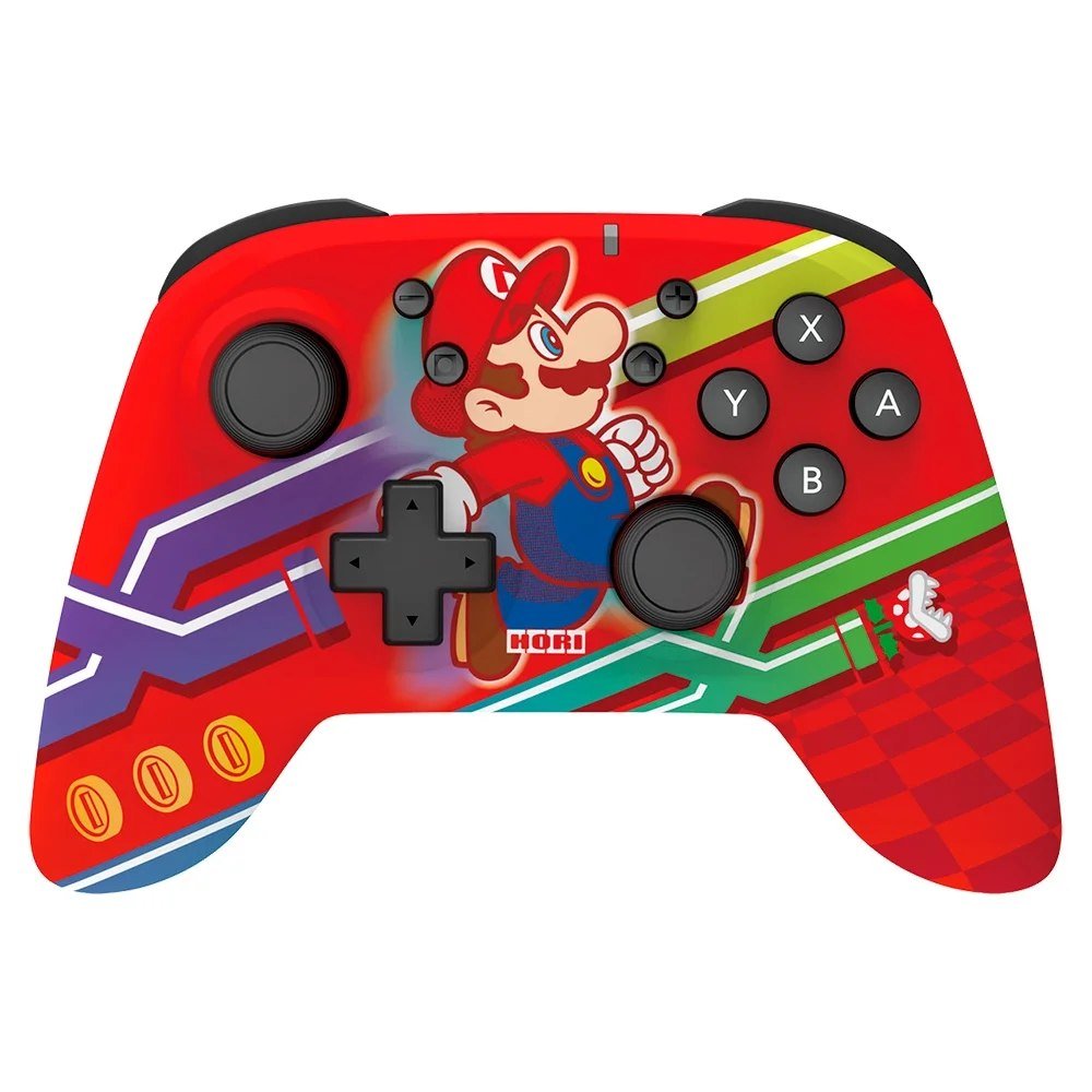 😱 Controle Sem Fio HORI Horipad Mario, Bluetooth, para Nintendo Switch - NSW-310U