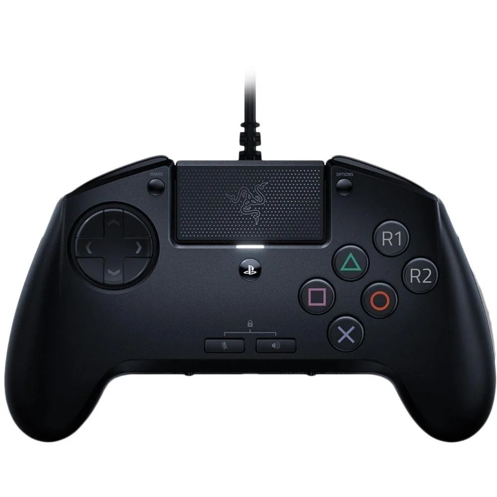 😱 Controle Razer Raion Fightpad, para PS4 e PC, Razer Switch Yellow - RZ06-02940100-R3G1