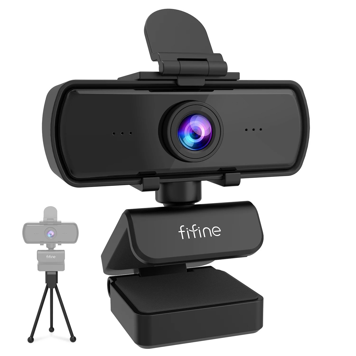 😱 Webcam Fifine K420 2K com Microfone, 1440p, Tripé K420