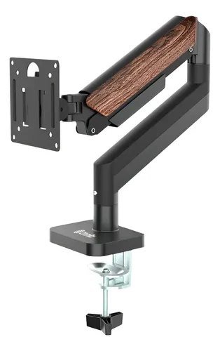 😱 Suporte Articulado Para Monitor Zinnia Rust 100 Preto 17 a 32 Pol com Pistão a Gás