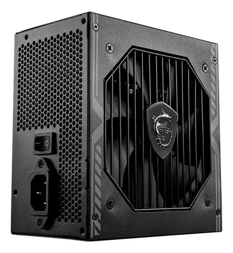 😱 Fonte Msi Mag 650w 80 Plus Bronze Pfc Ativo A650bnl Preto