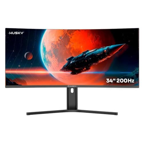 😱 PARCELADO! Monitor Gamer Curvo Husky Boreal 34"