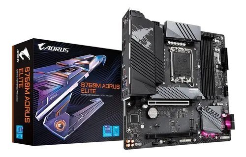 😱 Placa Mãe Gigabyte B760 M Aorus Elite , Lga 1700, Ddr5