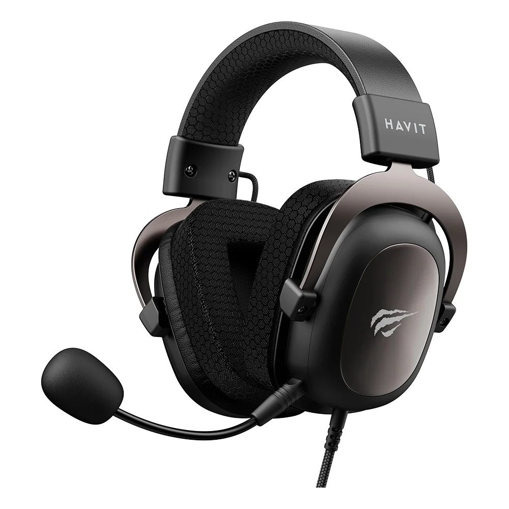 😱 Headset Gamer Havit Drivers 53Mm Microfone Plugavel 3 5Mm Pc Ps4 Xbox One Preto Hv H2002D