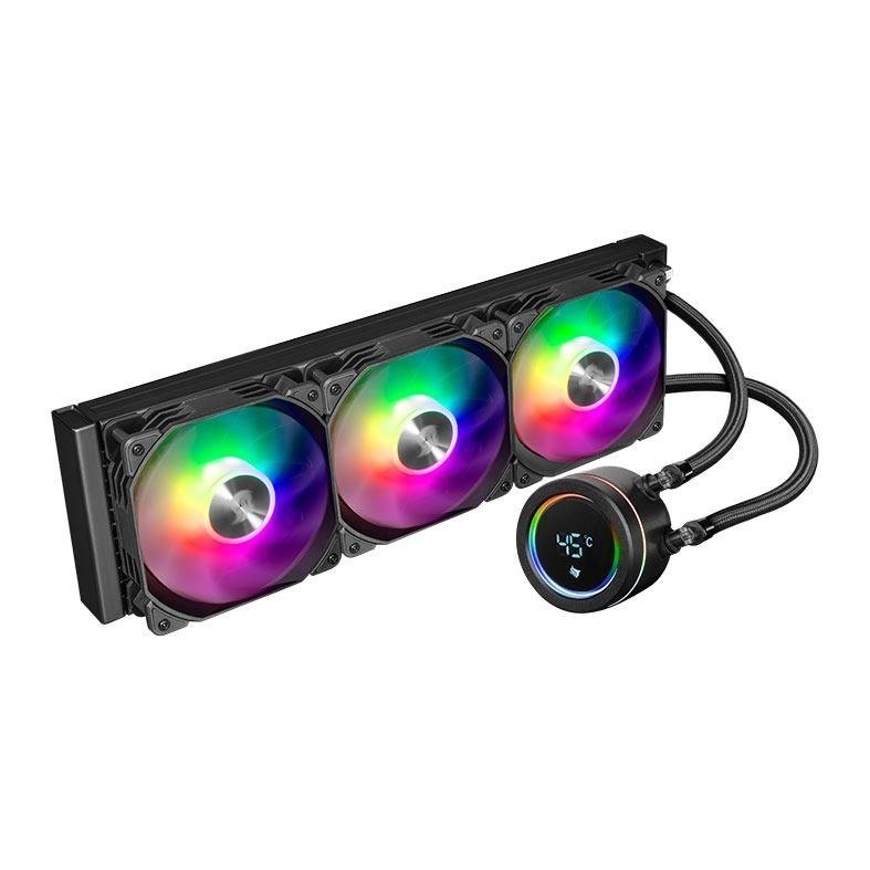 😱 Water Cooler Pichau Aqua 360X, ARGB, 360mm, Preto, PCH-AQA360X-BK01
