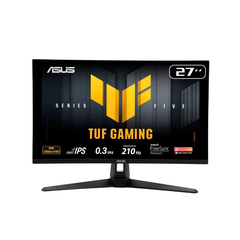 😱 Monitor Gamer Asus Tuf 27 Qhd 210Hz 0 3Ms Fast Ips G Sync Comp Freesync Premium Hdr10 Som Integrado Vg27Aq5A