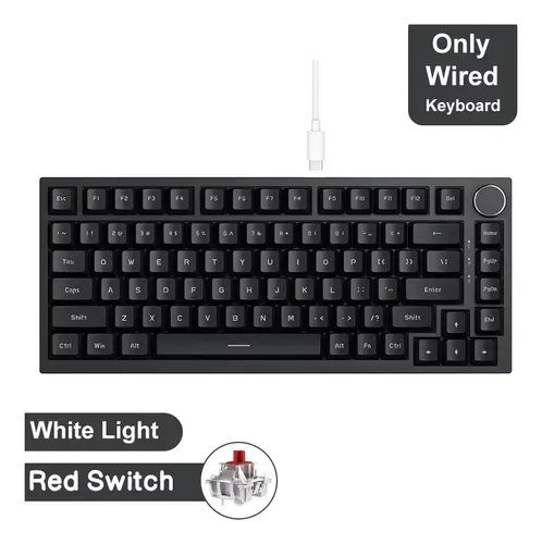 😱 Teclado Mecânico Gamer Ajazz Ak820 Com Fio