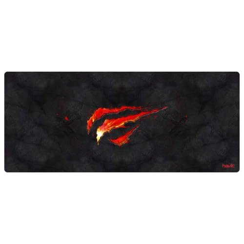 😱 Havit MousePad Grande 70 X 30 Cm Gamer, Hv-Mp861, Movimento Suave e Preciso, Costurado, Preto