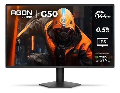 😱 Monitor Gamer Aoc Agon G50 27" 144Hz 0