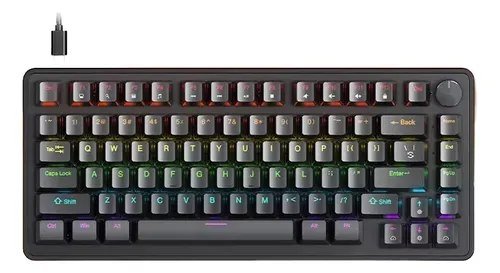 😱 Teclado Mecânico Para Jogos Apayado K82 75% Hot Swap