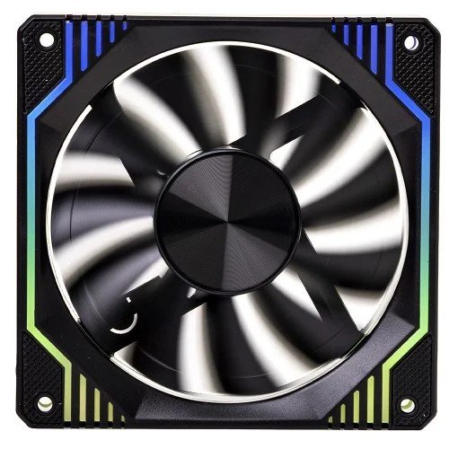 😱 Cooler Para Gabinete Round5 Windforce Black Argb 120Mm Pwm Preto R5 Windforce Fw B