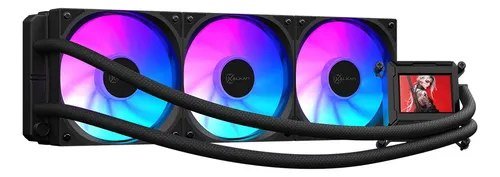 😱 Water Cooler Kalkan Lcd 2.4 360mm 250 Tdp Para Pc Desktop Preto