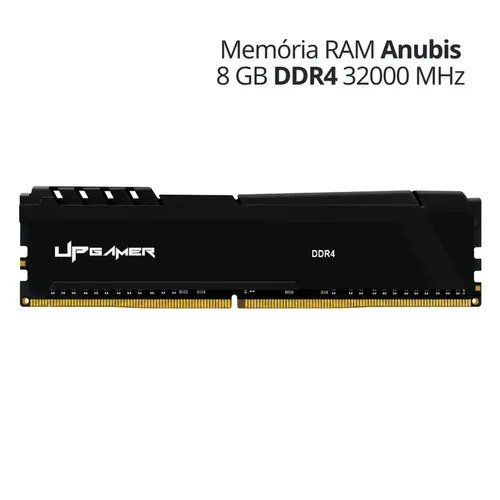 😱 Memória RAM Desktop 8GB DDR4 3200MHz para PC, Módulo Interno com Dissipador de Calor - Linha Anubis UP Gamer