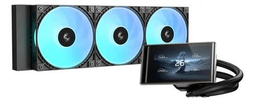 😱 Water Cooler Lt360 Vision Deepcool Preto Argb Preto 360mm