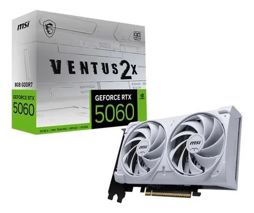 😱 RTX 5060 Placa De Video Msi Geforce Ventus Oc White 2x 8gb