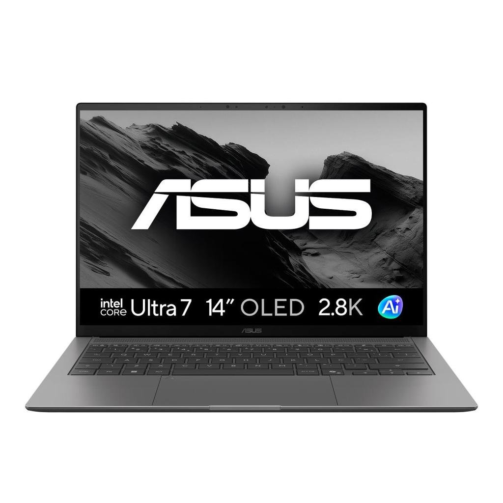 😱 Notebook ASUS Zenbook S14 IA PC UX5406AA Intel Core Ultra 7 16GB RAM 512GB SSD Win 11 Home 14” OLED  2.8K 120Hz - SU308W