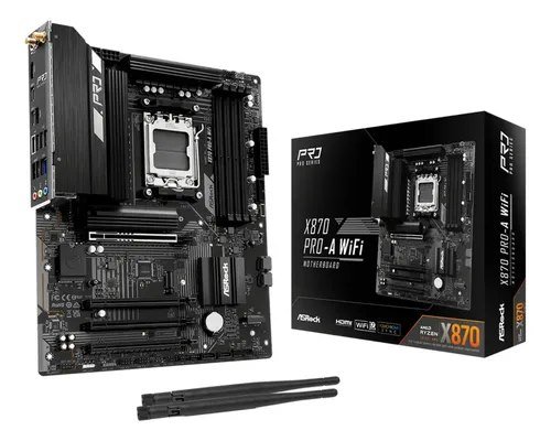 😱 Placa-mãe Asrock X870 Pro-a Wifi 7 Para Amd Am5 Ddr5
